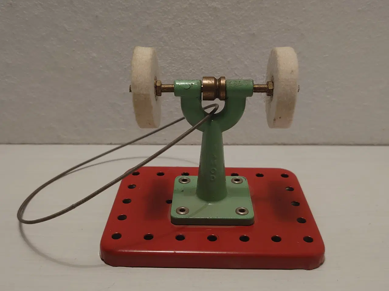 Billede 1 - Dampmaskinetilbehør: Vintage Mamod polermaskine.