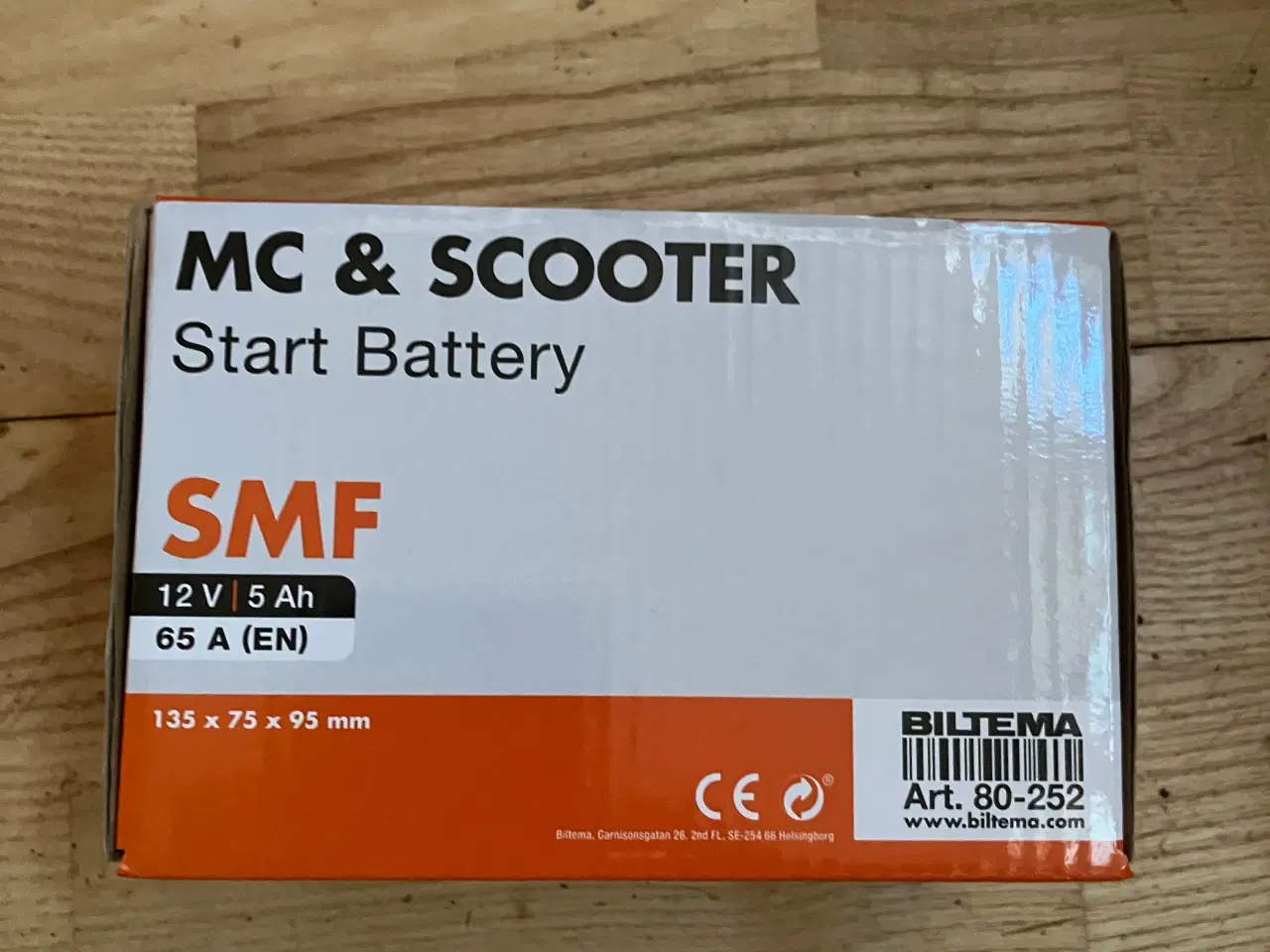 Billede 1 - 2stk MC batterier.