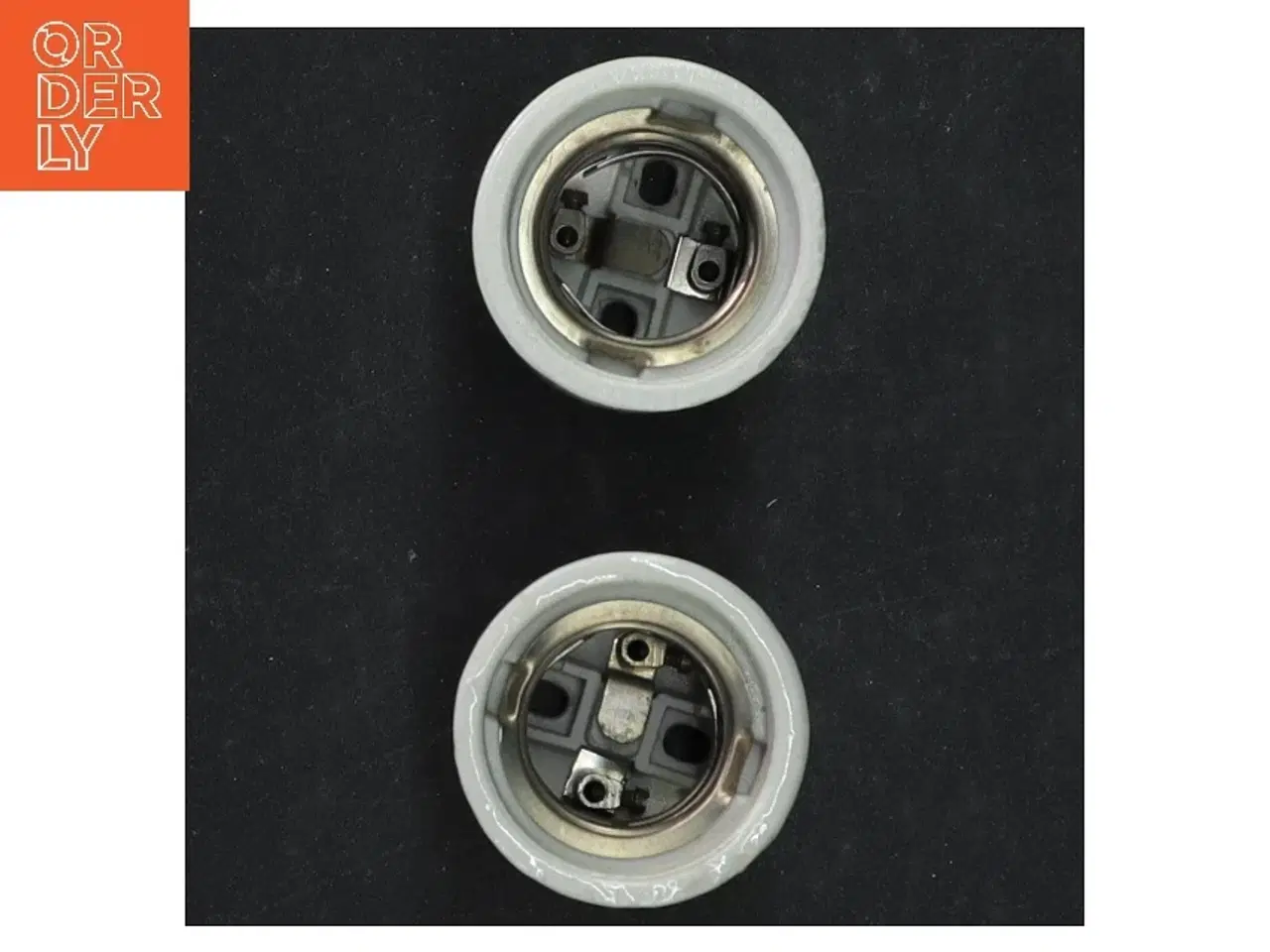 Billede 4 - Lampefatninger porcelæn (str. 4,5 cm)