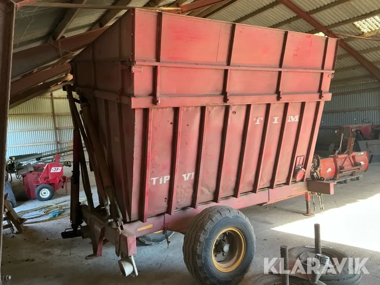 Billede 3 - Sidetipvogn Tim Maskinfabrik 460-900