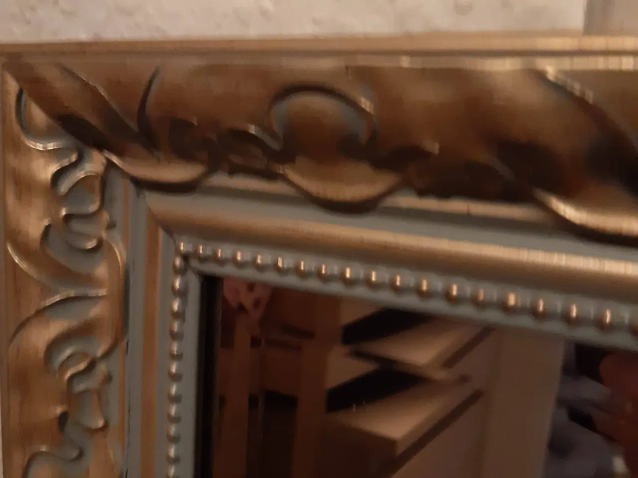 Billede 3 - Spejl med flot ramme 