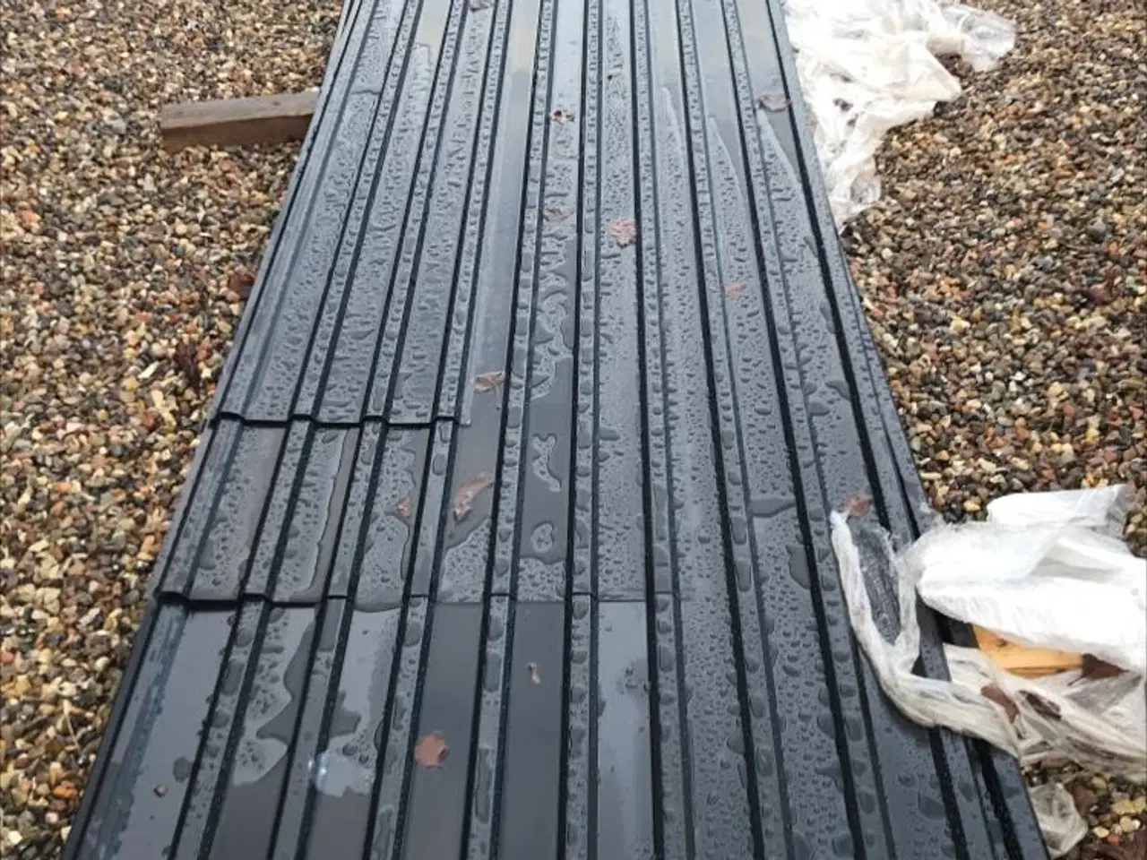 Billede 1 - Sorte stålplader