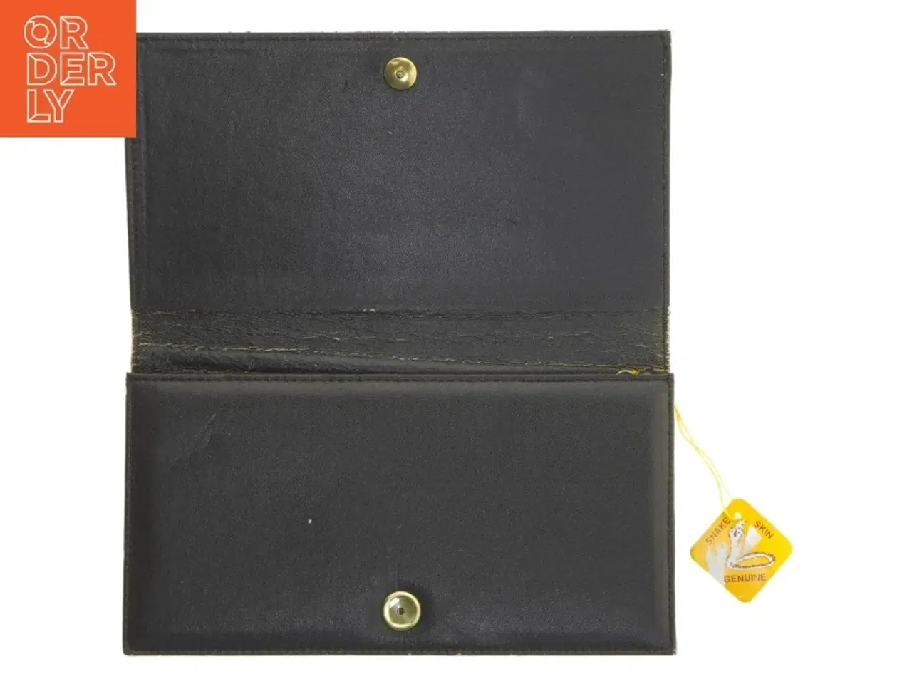 Billede 4 - Herre tegnebog af slangeskind (str. 25x14 cm)