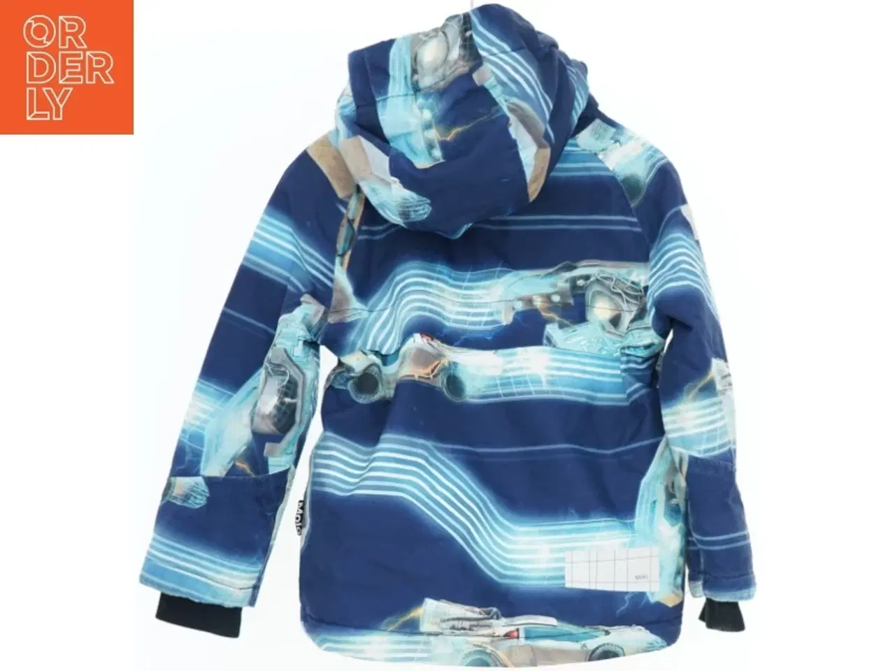 Billede 2 - Vinterjakke med bilprint fra Molo (str. 104)