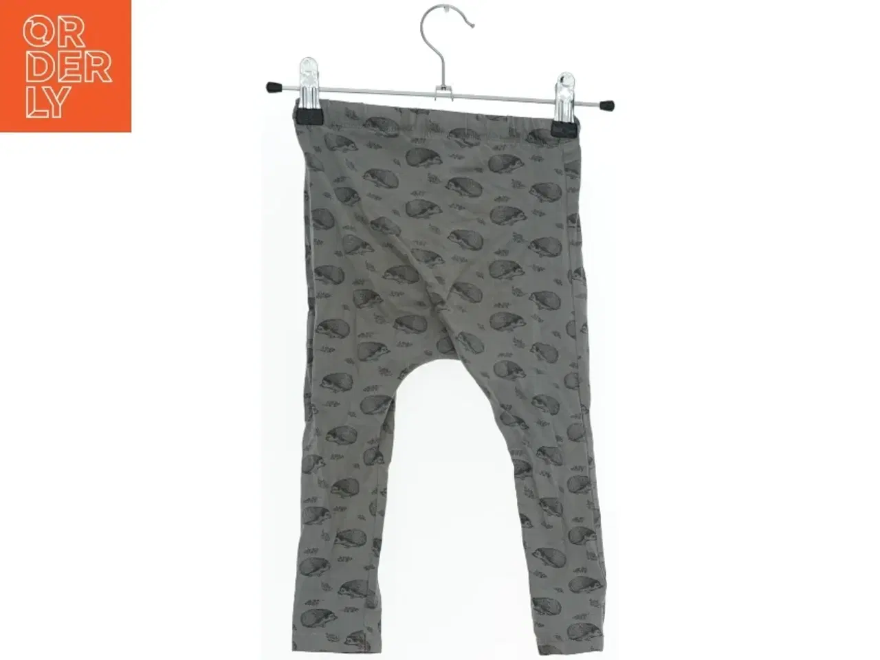 Billede 2 - Børne leggings med pindsvinmotiv fra Petit (str. 86)