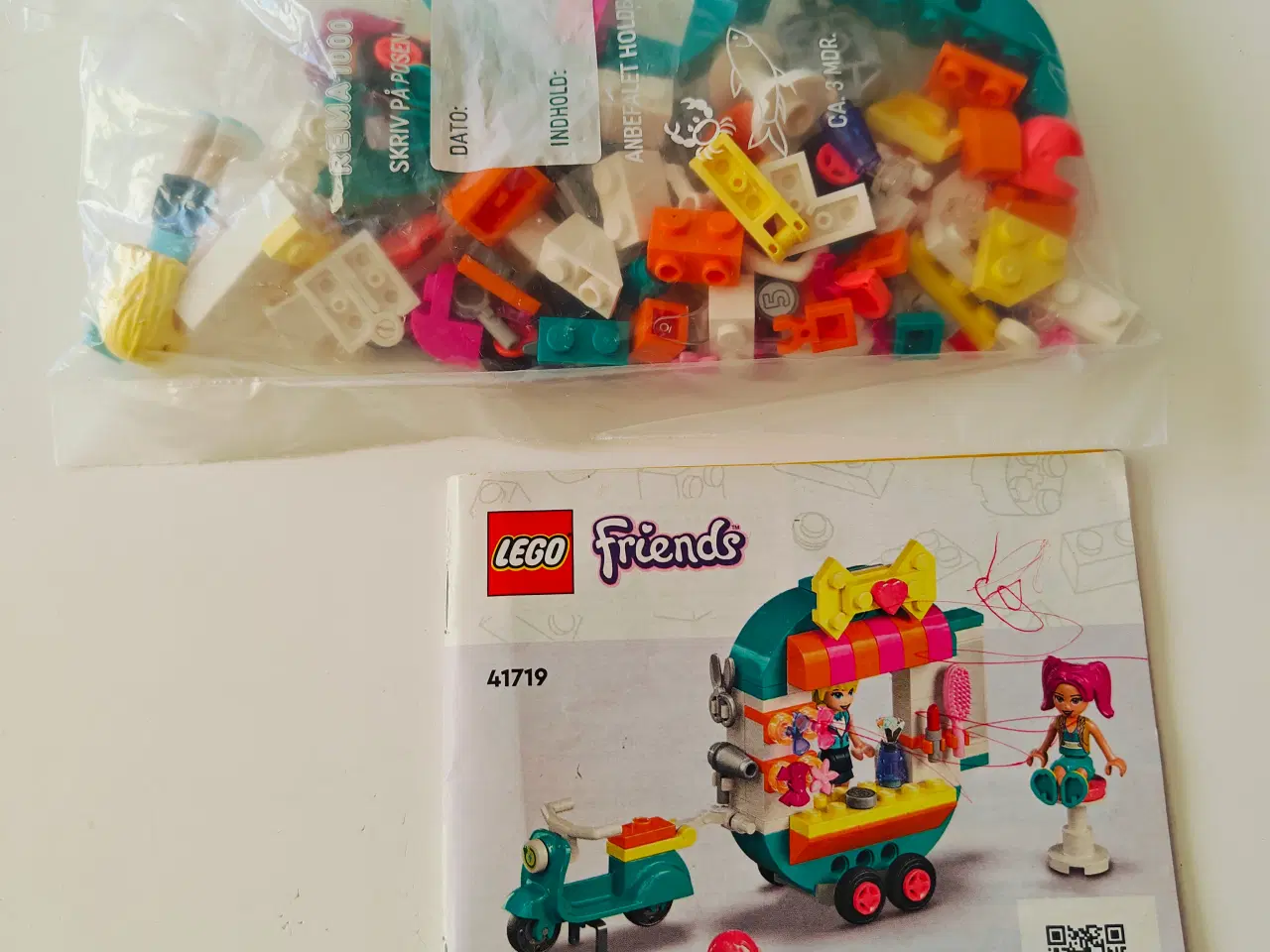 Billede 2 - Lego 41719 Mobil modebutik 99,5% komplet