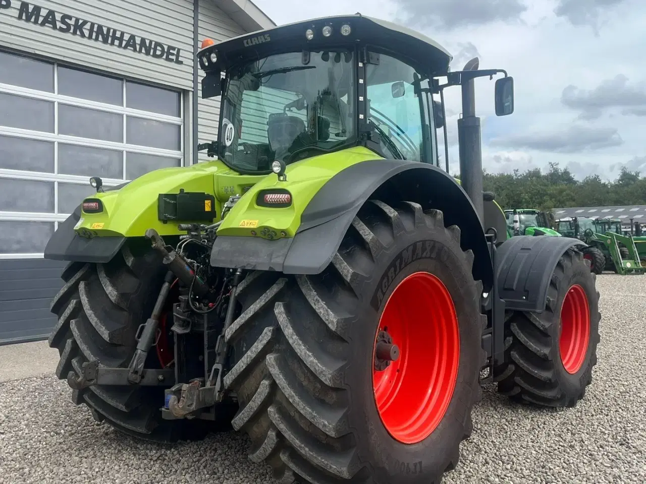 Billede 17 - CLAAS Axion 930 CMatic Med næsten nye dæk, frontlift og evt et RTK GPS anlæg