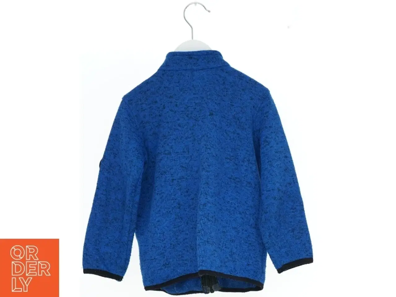 Billede 2 - Blå fleece jakke med lynlåse fra VRS (str. 104)