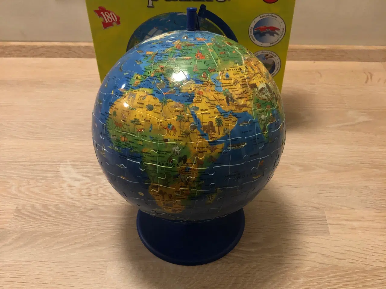 Billede 2 - Globus 3D puslespil