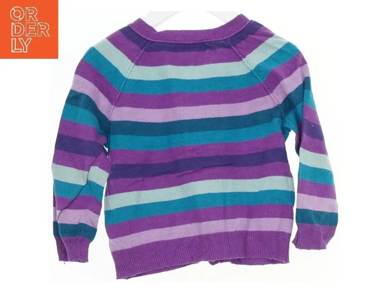 Billede 2 - Strikket cardigan med striber fra Palace (str. 98)