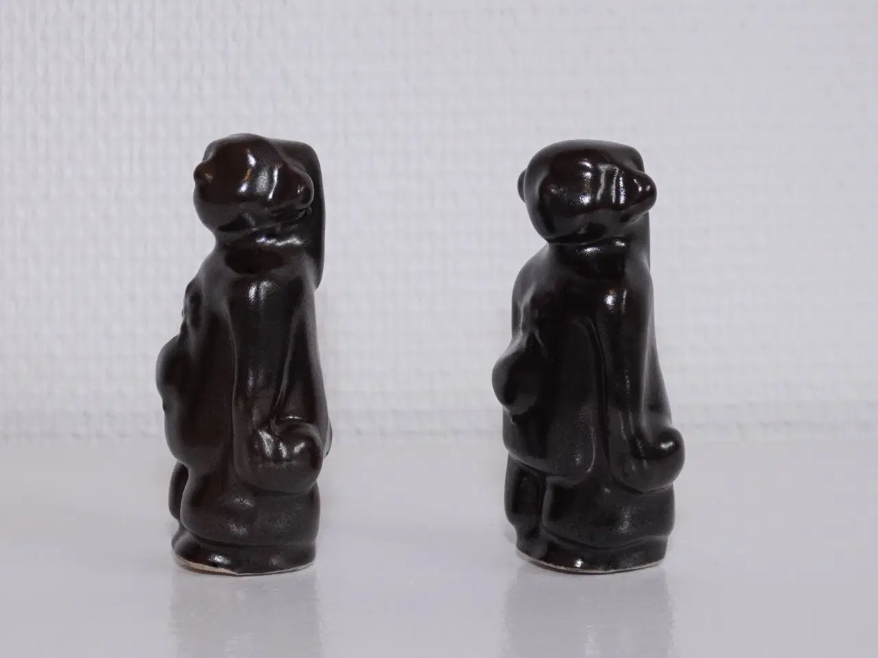 Billede 6 - Sæt m 2 vintage Kulla trolde af keramiker Åke Holm