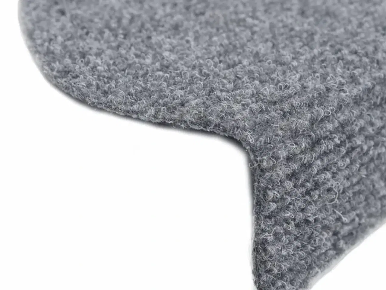 Billede 6 - Trappemåtter selvklæbende 15 stk. 56x17x3 cm lysegrå halvrunde