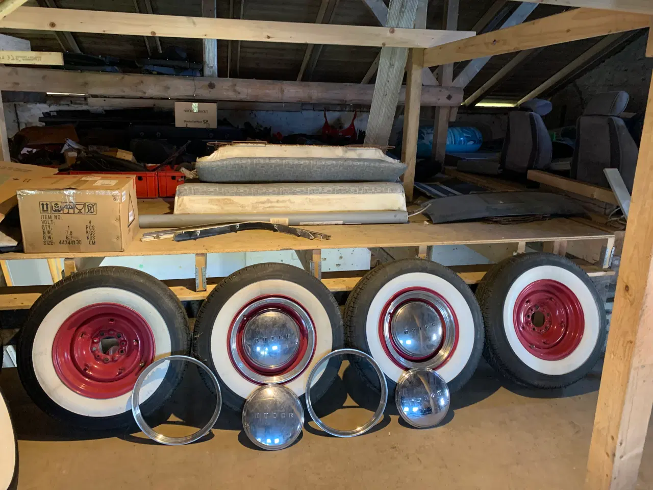 Billede 11 - Buick 1957 chromdele + fælge