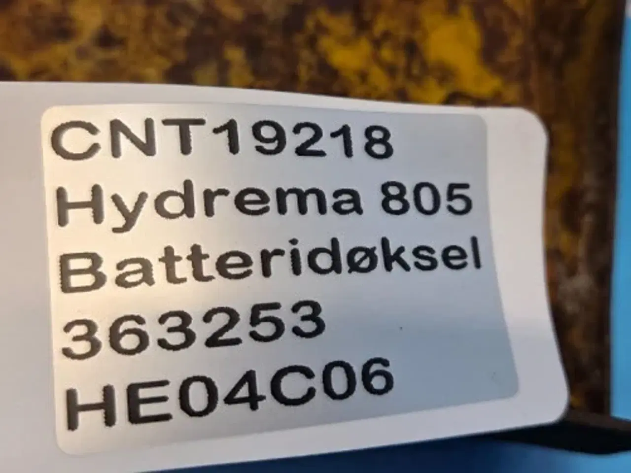 Billede 10 - Hydrema 805 Batteridøksel 363253