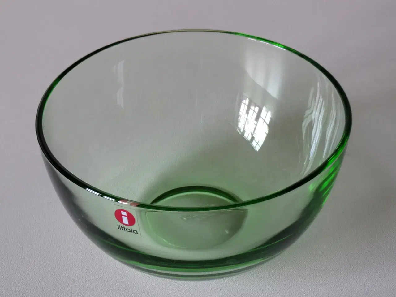 Billede 1 - Grøn Iittala glasskål