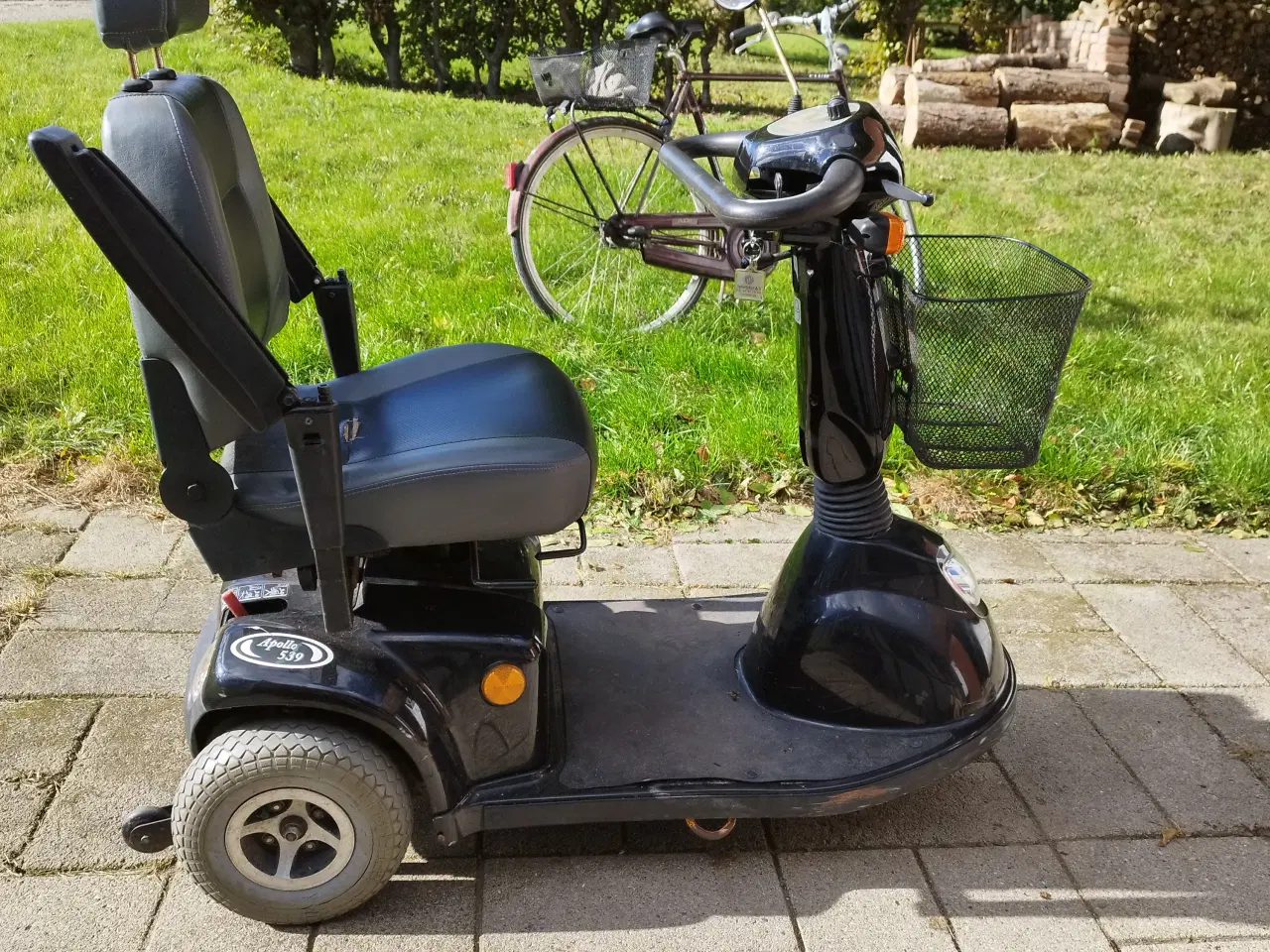 Billede 3 - El scooter med overdækning til