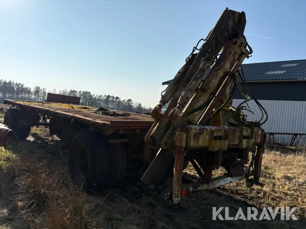 Billede 2 - Blokvogn Wabco med kran