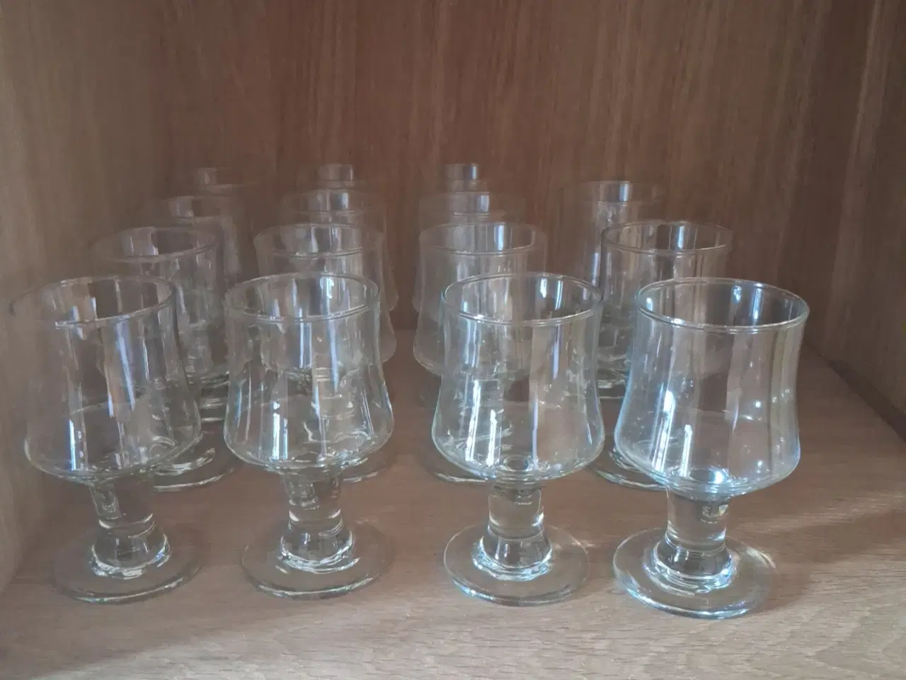 Billede 1 - Holmegaards rød og hvidvinsglas