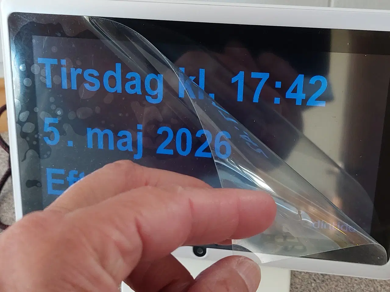 Billede 1 - Elektronisk kalender-ur / Demens-ur med 8 GB
