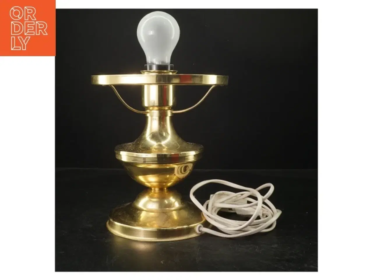 Billede 4 - Bordlampe i messing fra IKEA (str. 35 cm)