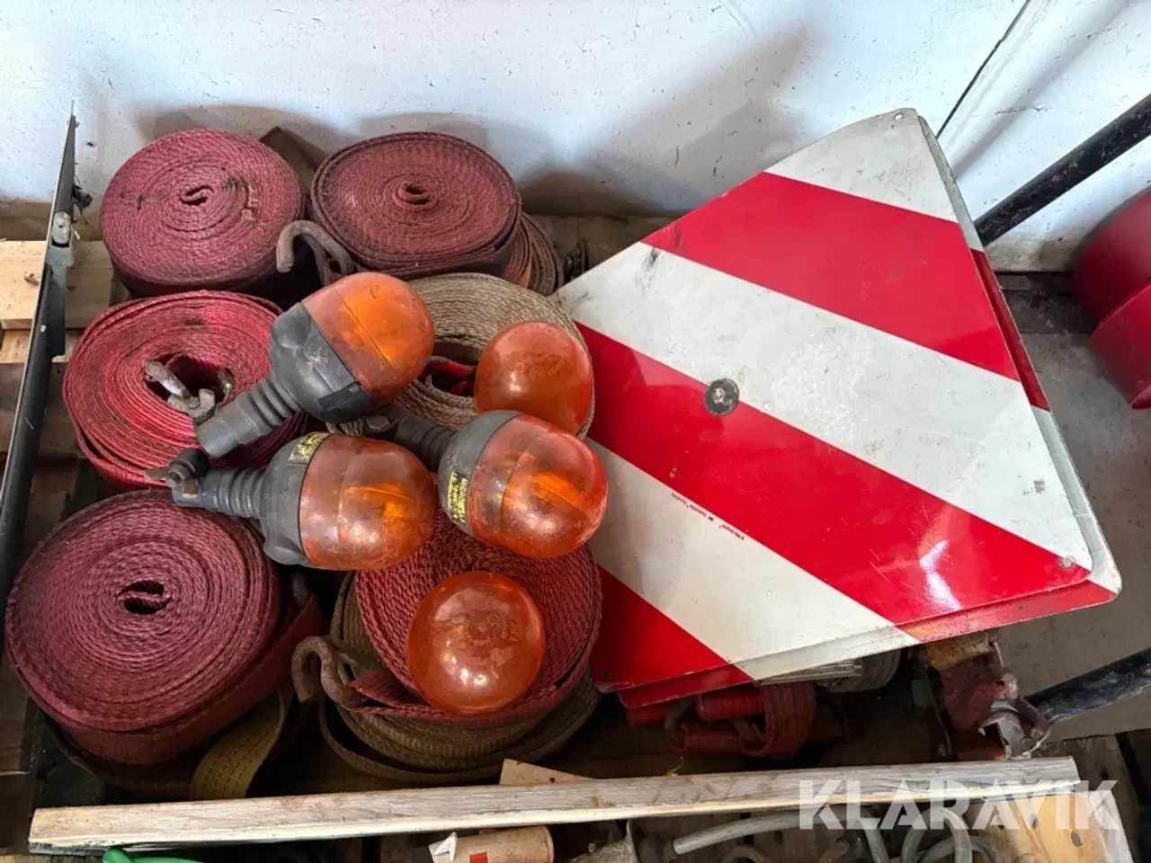 Billede 5 - Bånd, strammere, rotorblink, el kabler & skilte