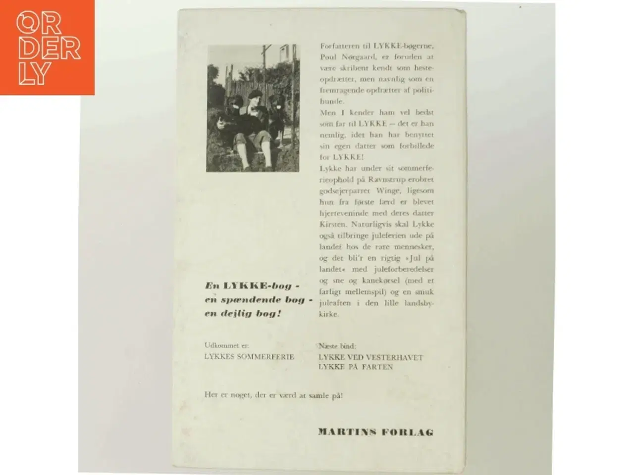 Billede 3 - Bog: Lykke på Vinterferie af Poul Nørgaard fra Martins Forlag