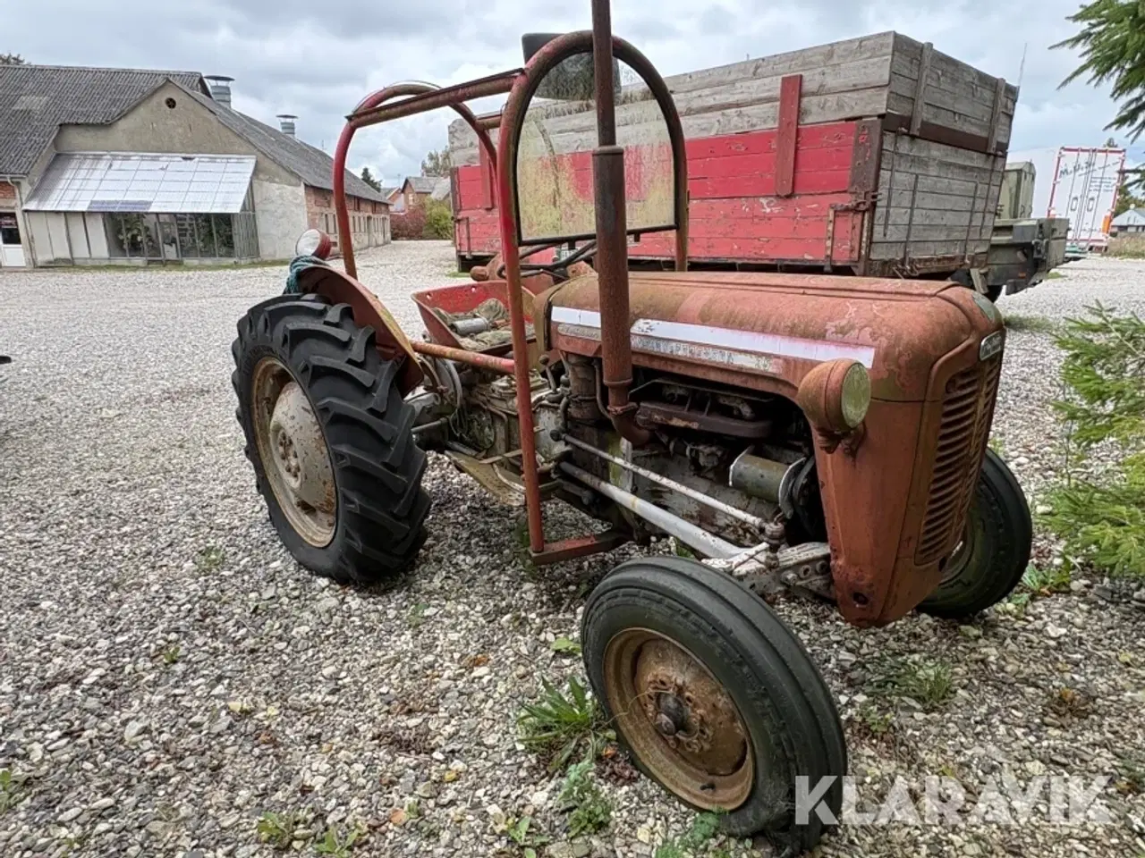 Billede 4 - Veterantraktor Massey-Ferguson 35 guldfugl