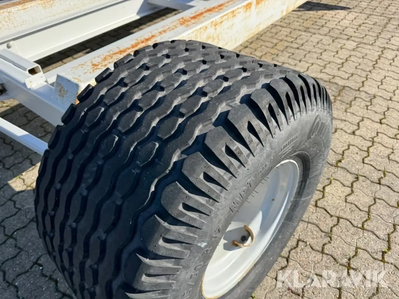 Billede 11 - Bådvogn der har stået en princess 56 på den