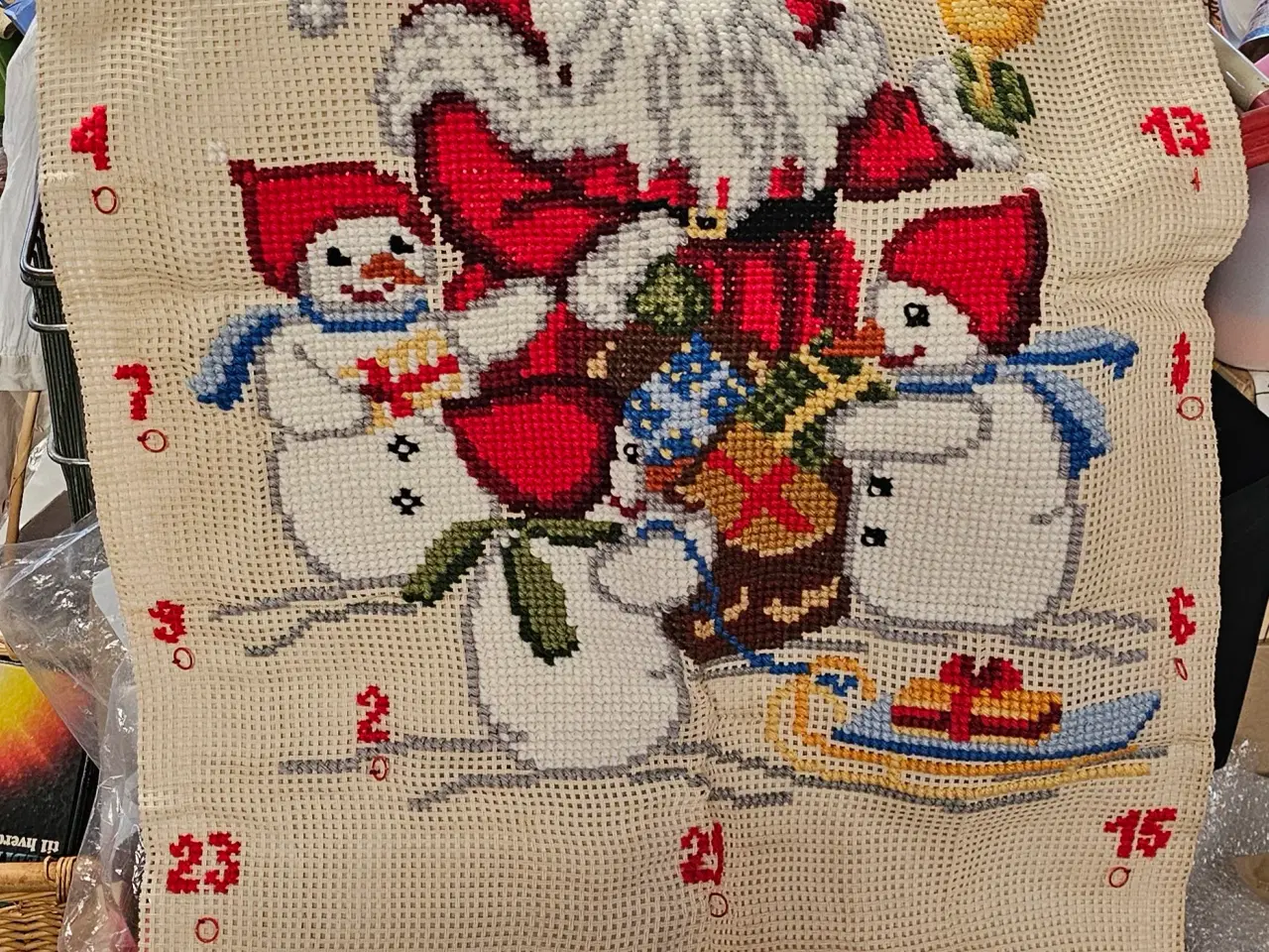 Billede 1 - Julekalender 1m og 26 * 74cm