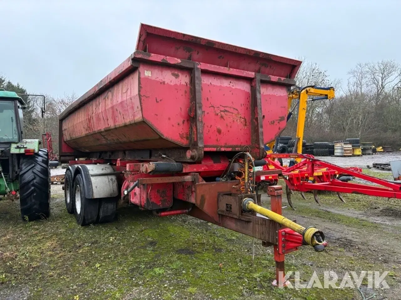 Billede 3 - Containervogn wirehejs Skelhøje Hardox