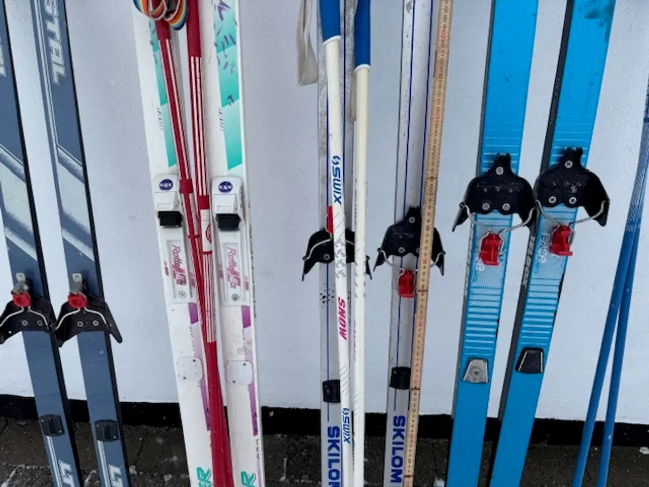 Billede 3 - Gode langrendsski med skistave