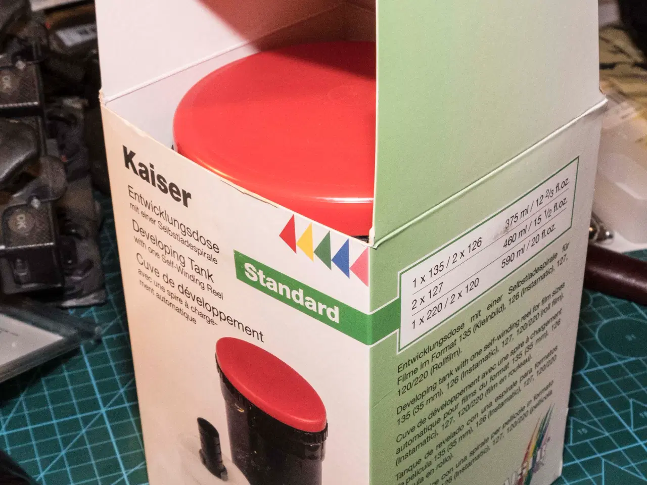 Billede 4 - Kaiser Standard Fremkaldertank - ikke pakket ud.  