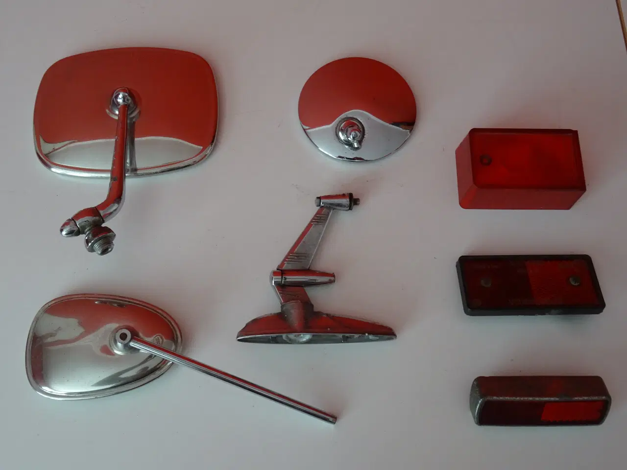 Billede 1 - Vw T2 sidespejl, spejlarm, reflex, lygteglas