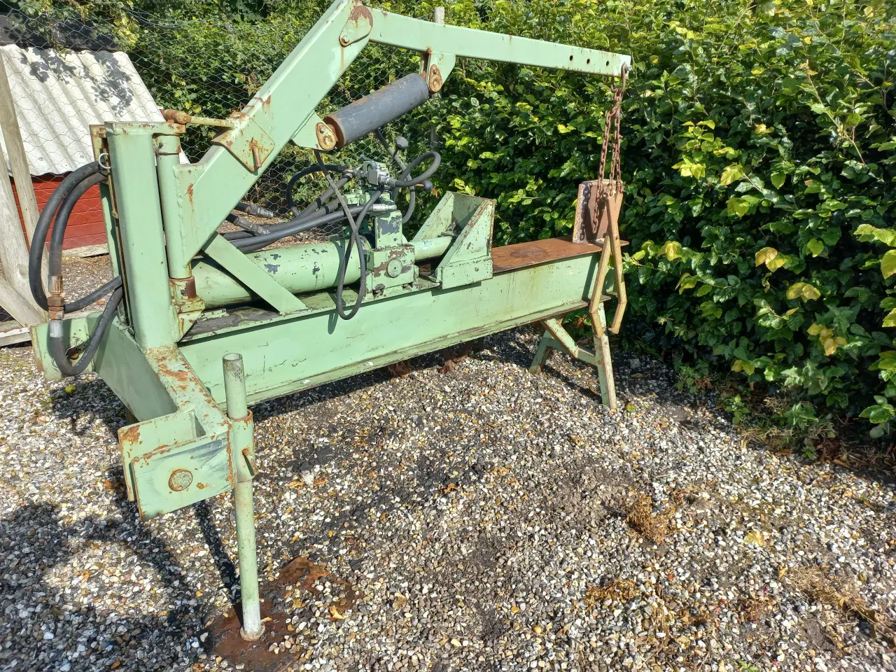 Billede 2 - Brændekløver.  kraftig til  traktor