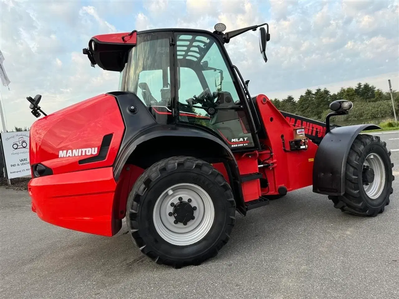 Billede 10 - Manitou MLA-T 533-145 V+ ELITE KUN 4800 TIMER! MED OVERFALDSSKOVL OG PALLEGAFLER!