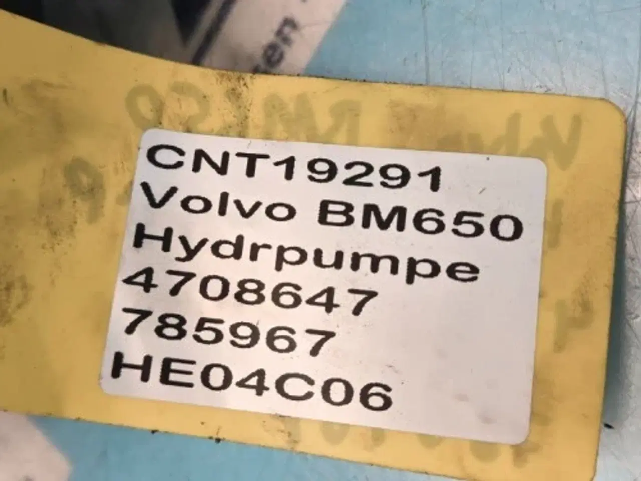 Billede 12 - Volvo BM650 Hydraulikpumpe 4708647