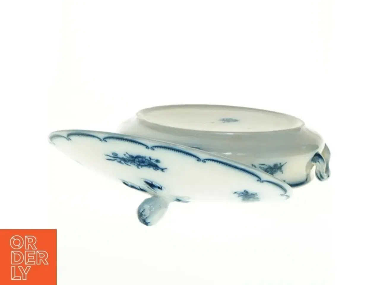 Billede 4 - Porcelæns serverings terrin med låg fra Gefion (str. 27 x 20 cm)