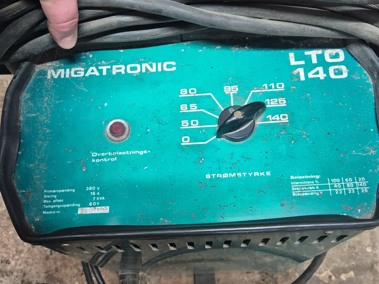 Billede 5 - Migatronic elektrodesvejser LTO 140