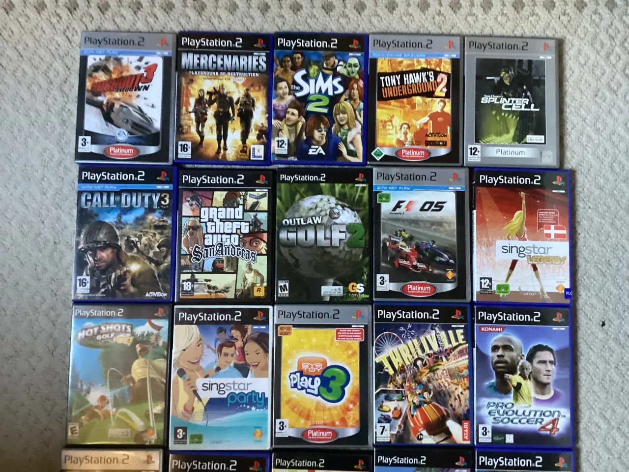 Billede 2 - 25 PlayStation PS2spil, samlet for 350kr.