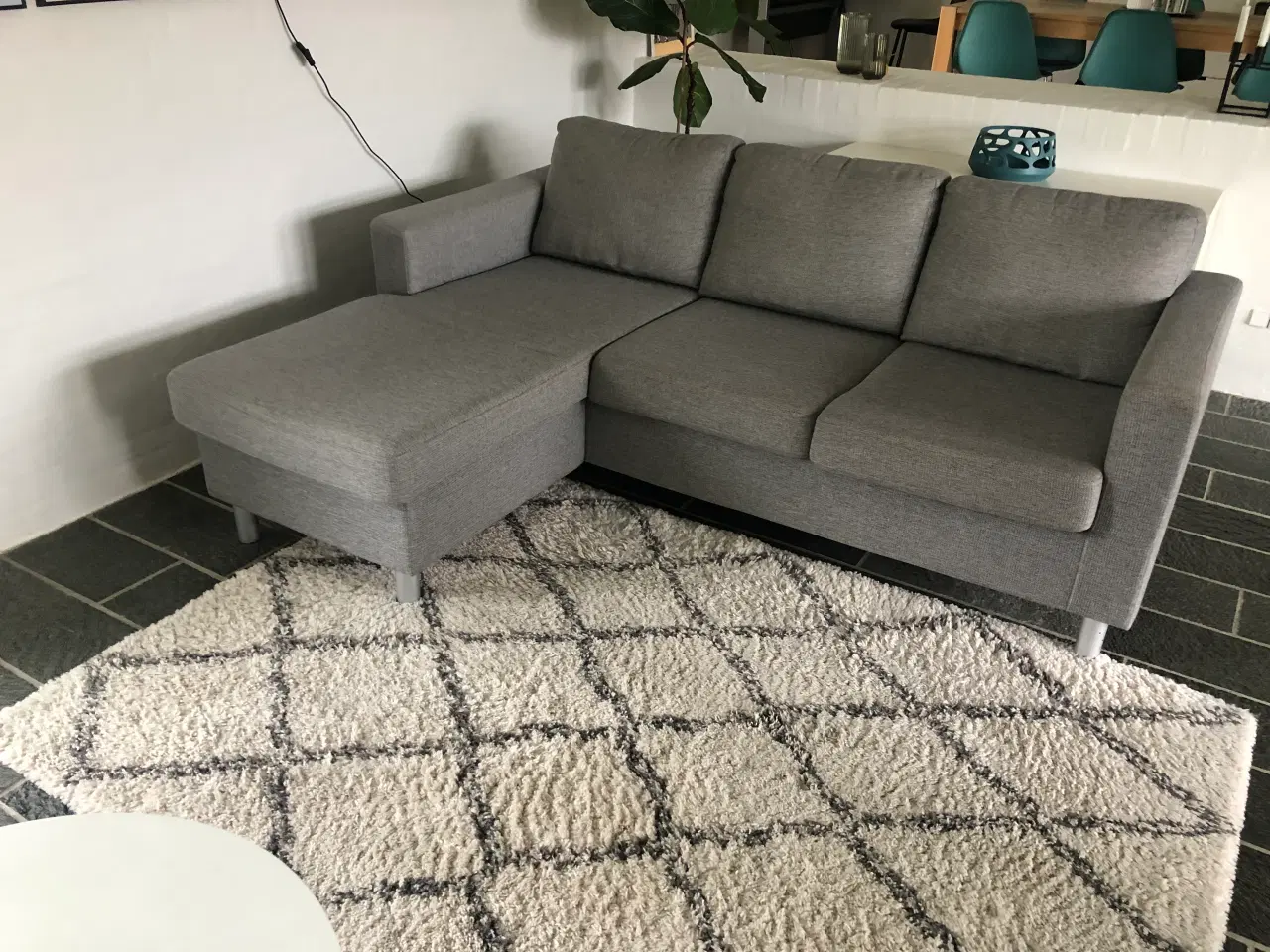 Billede 2 - Sofa med chaiselong