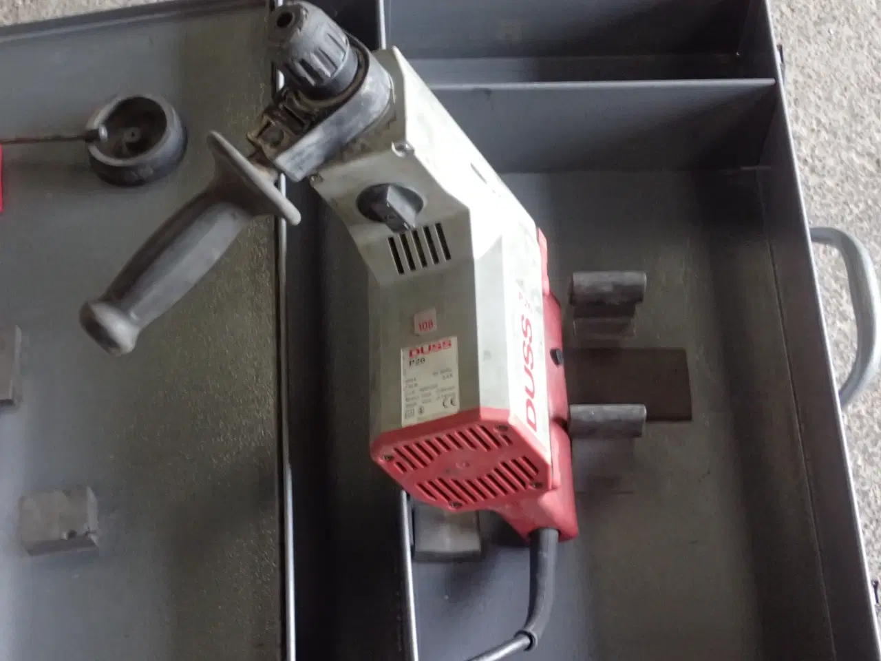 Billede 4 - Slagboremaskine DUSS pneumatisk SDS plus.