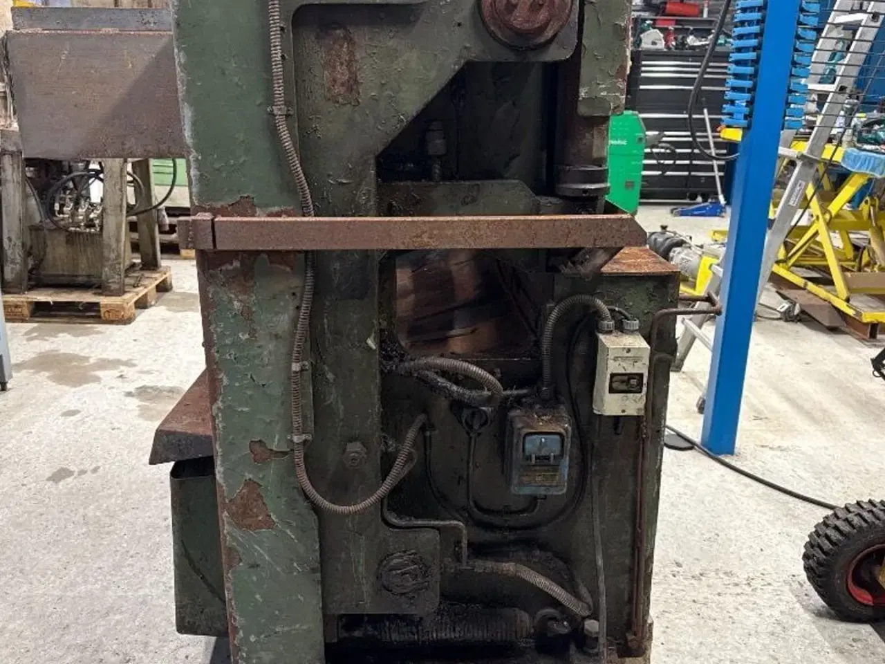 Billede 4 - Karl Eugen Fischer Mekanisk pladesaks 3 kW motor