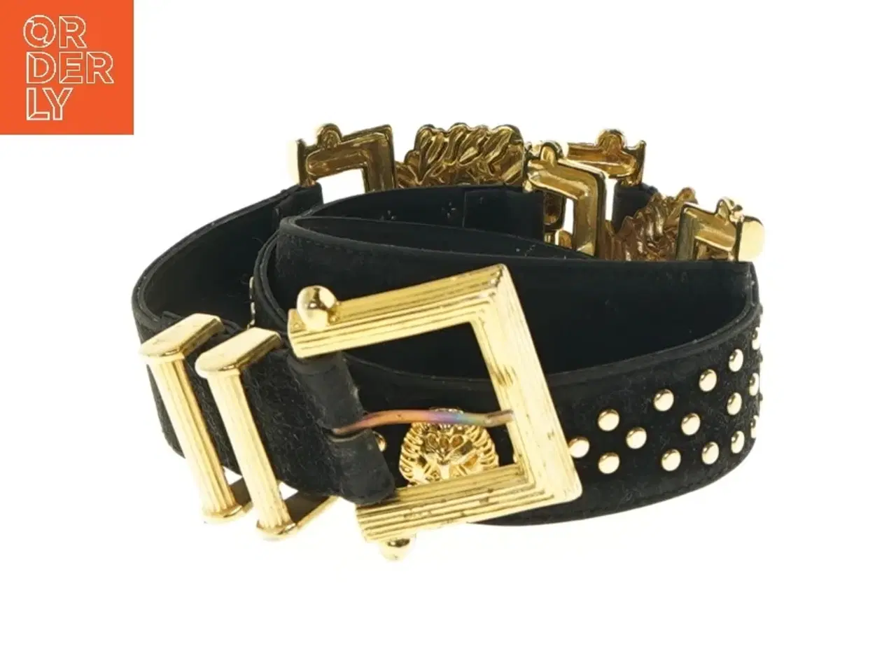 Billede 1 - Bælte med guldspænde (str. 106 cm)