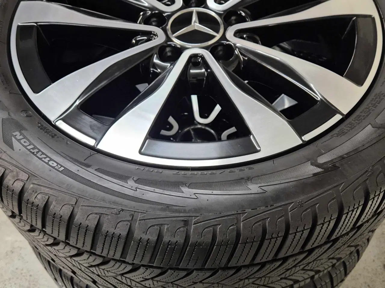 Billede 2 - MERCEDES SÆT ORIGINAL MED VINTERDÆK 