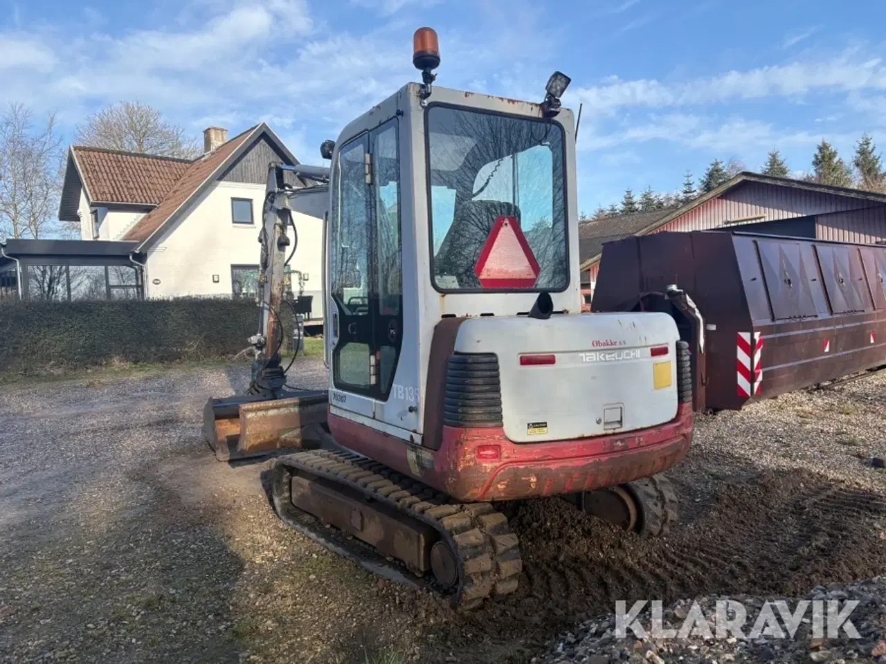 Billede 7 - Gravemaskine Takeuchi TB135 3,5 tons