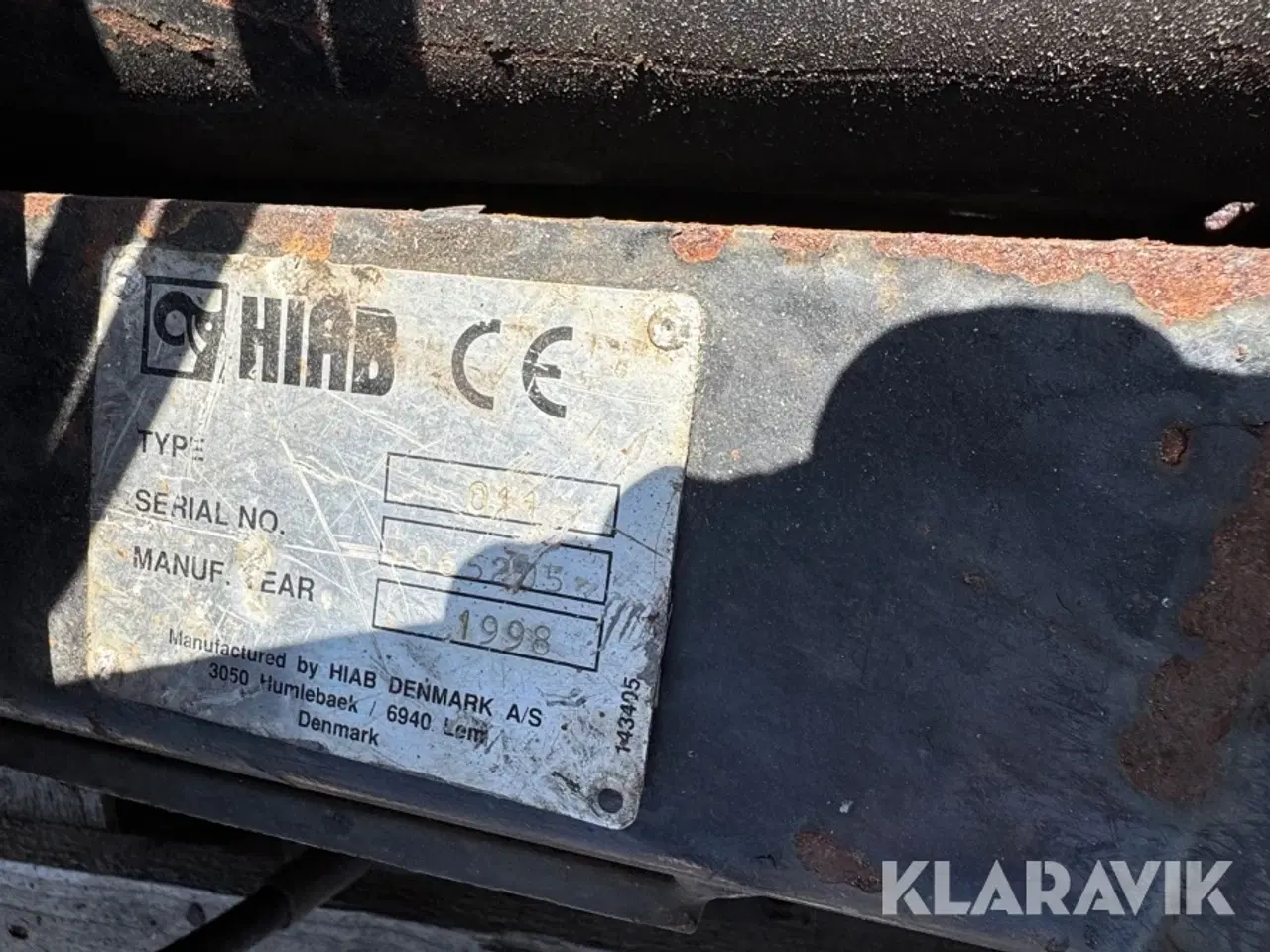 Billede 10 - Kran til Ladbil Hiab 011