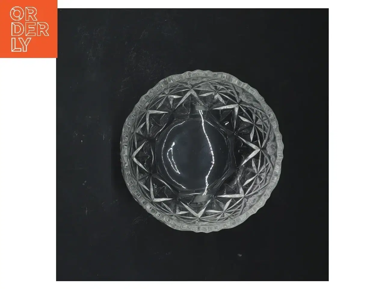 Billede 5 - Krystal beholder med låg (str. 13x11 cm)