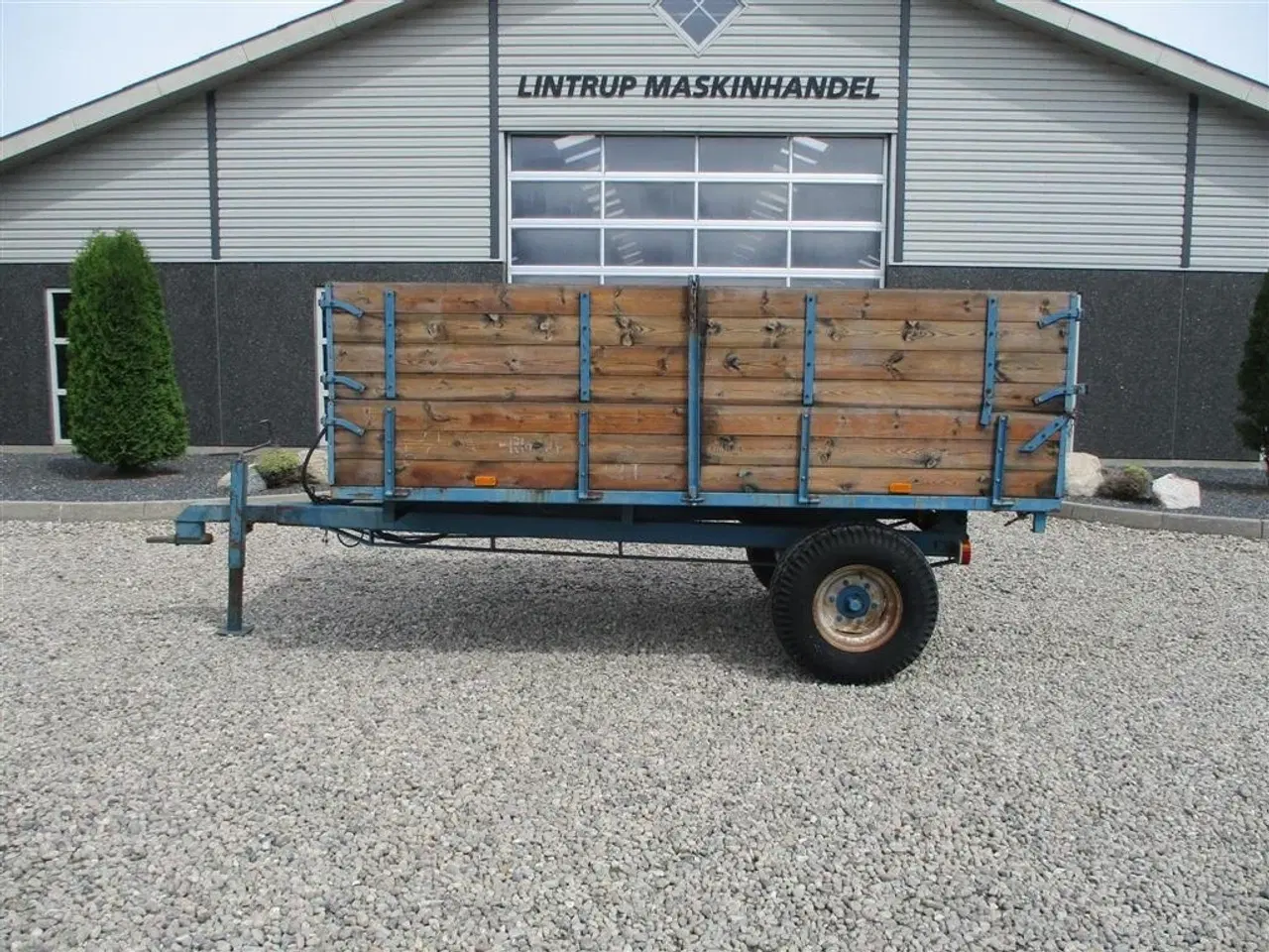 Billede 1 - Fasterholt 4,2 ton tipvogn med Kornsider