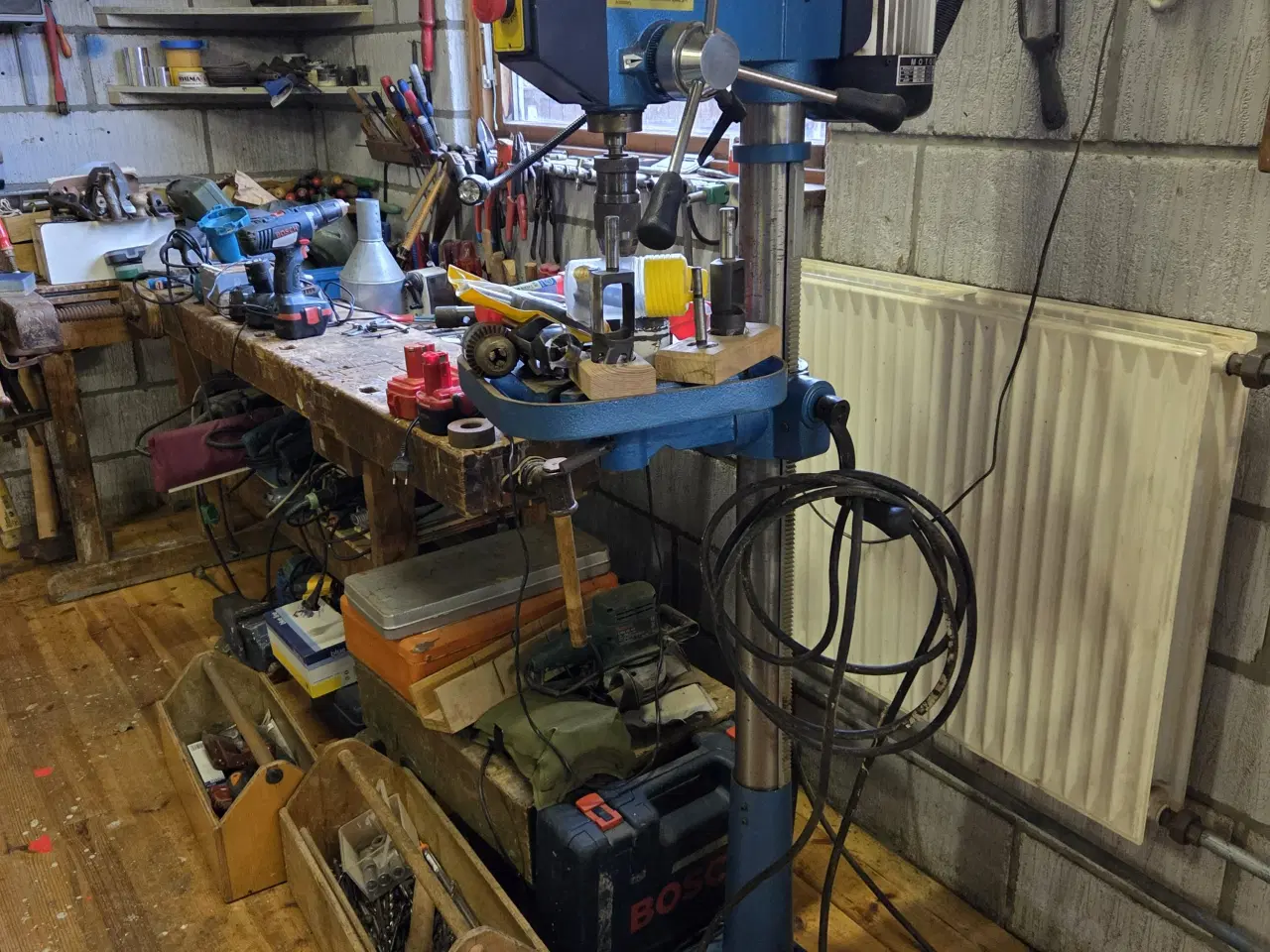 Billede 2 - Søjleboremaskine  med tilbehør