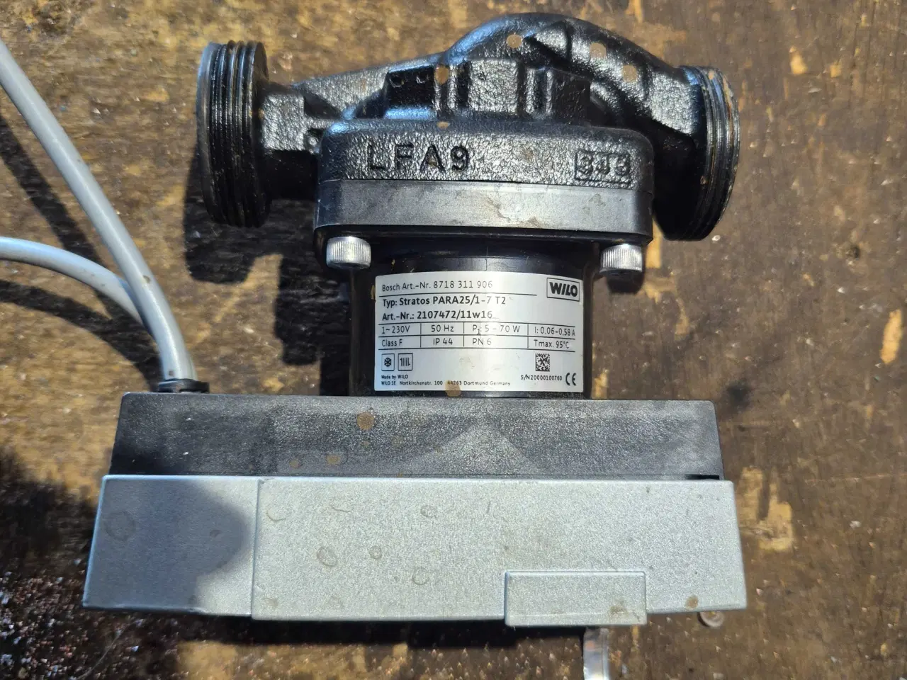 Billede 3 - Wilo pumpe 25-60-130 